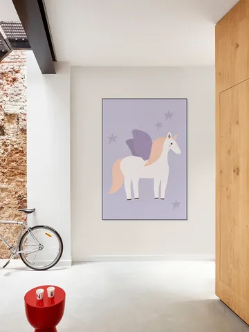 Winged Unicorn Lilac