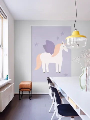 Winged Unicorn Lilac