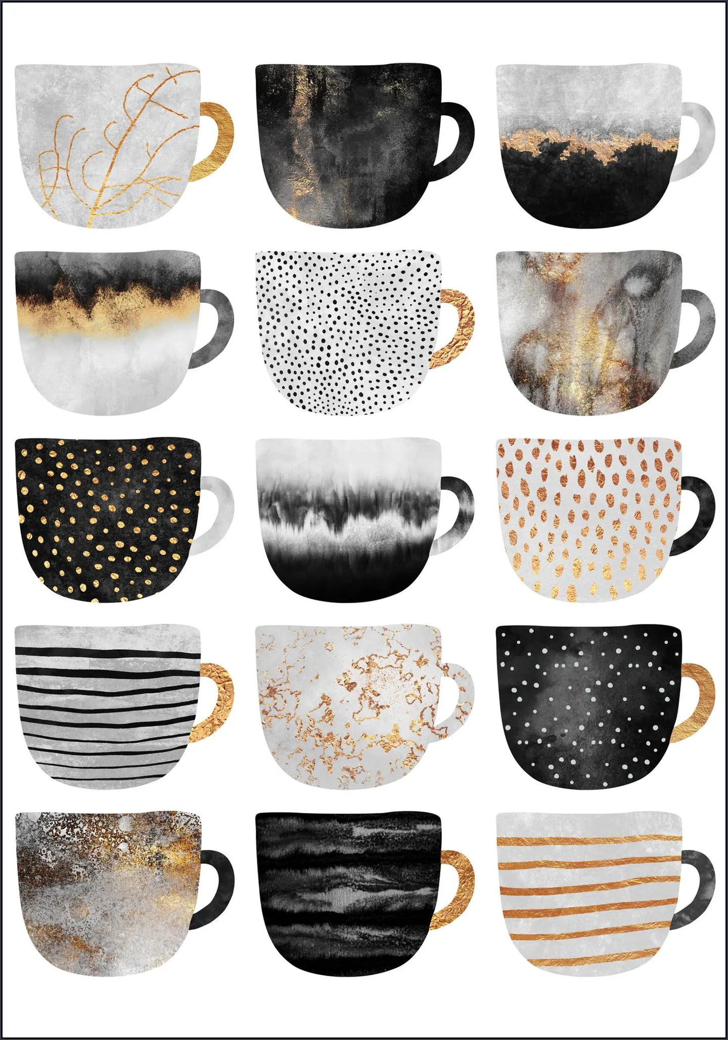 Pretty Coffee Cups