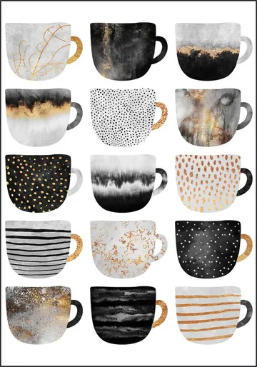 Pretty Coffee Cups