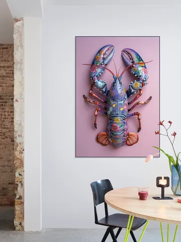 Purple Flower Lobster