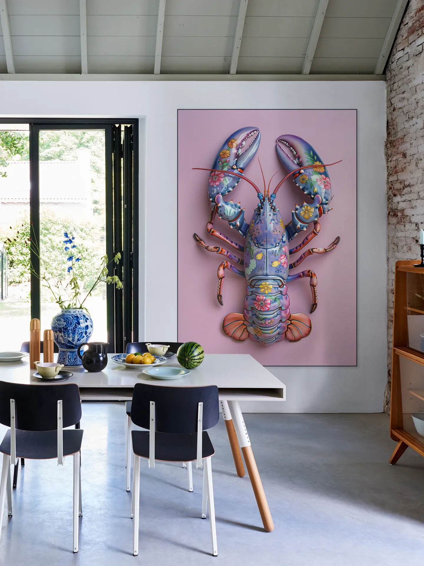 Purple Flower Lobster