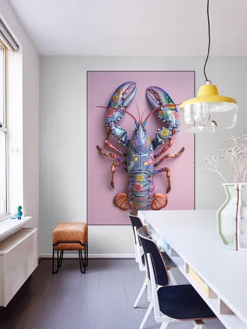 Purple Flower Lobster