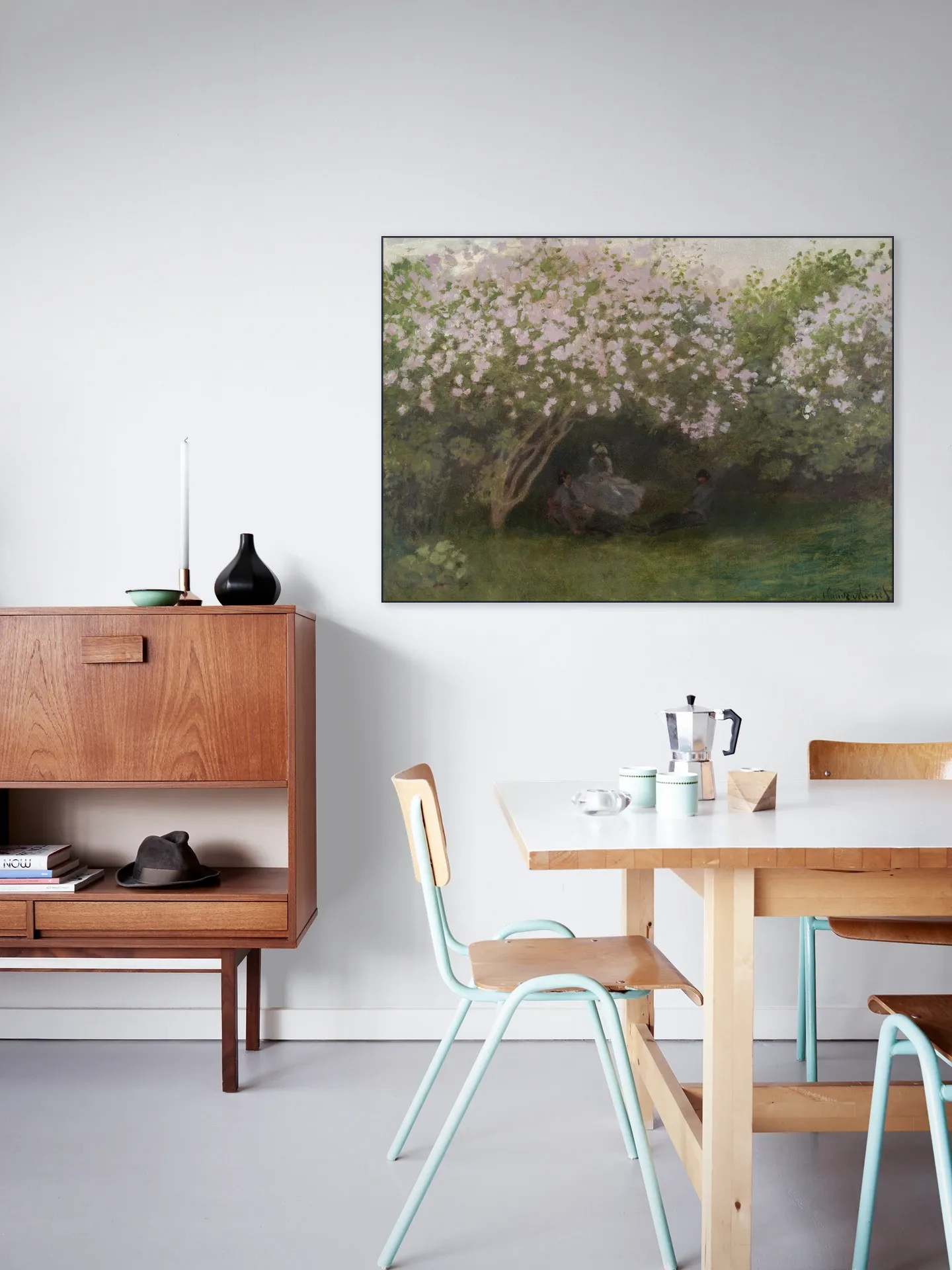 Lilacs in Grey Weather