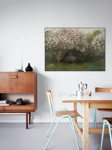 Lilacs in Grey Weather