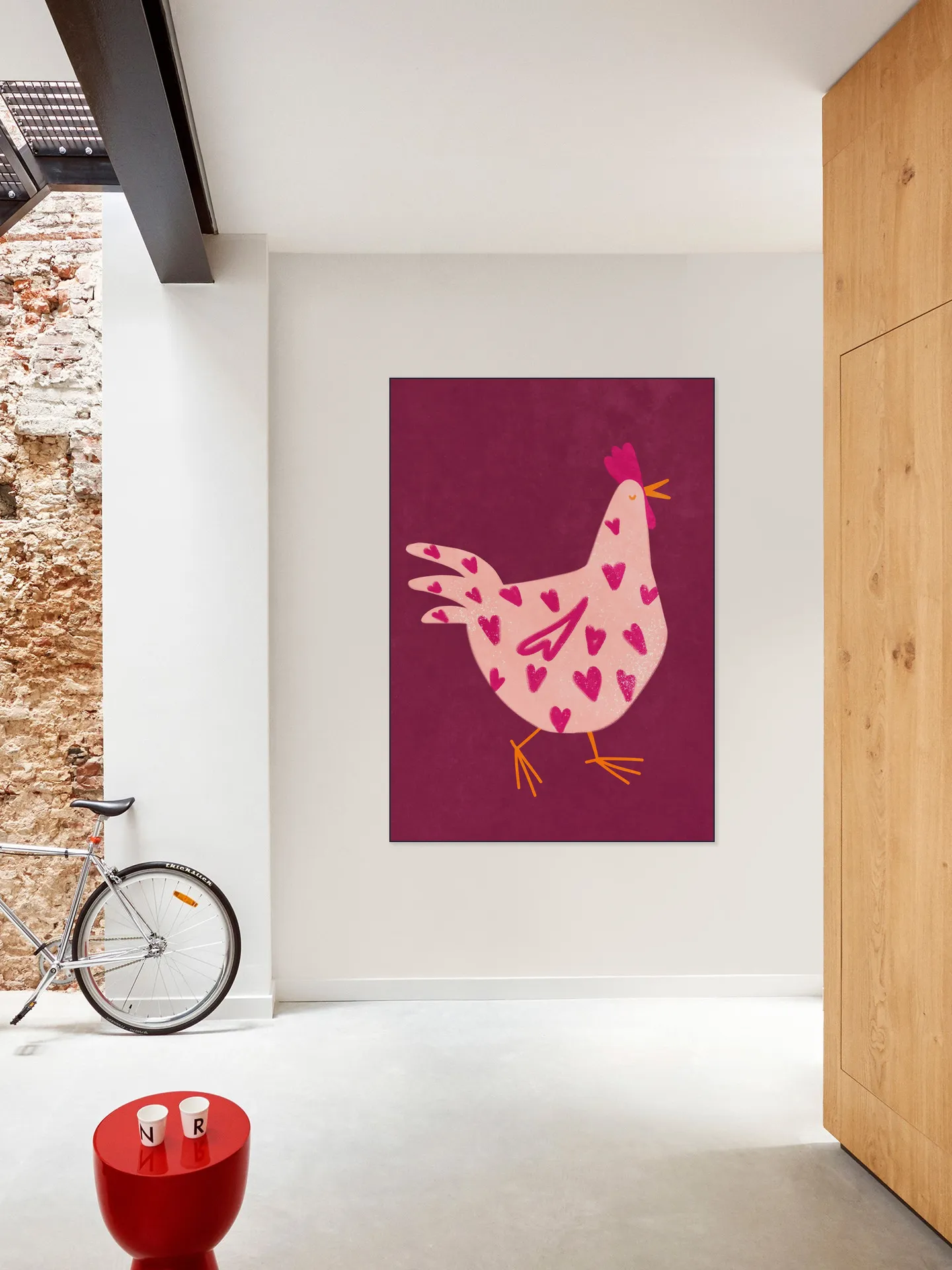 Heart Chicken
