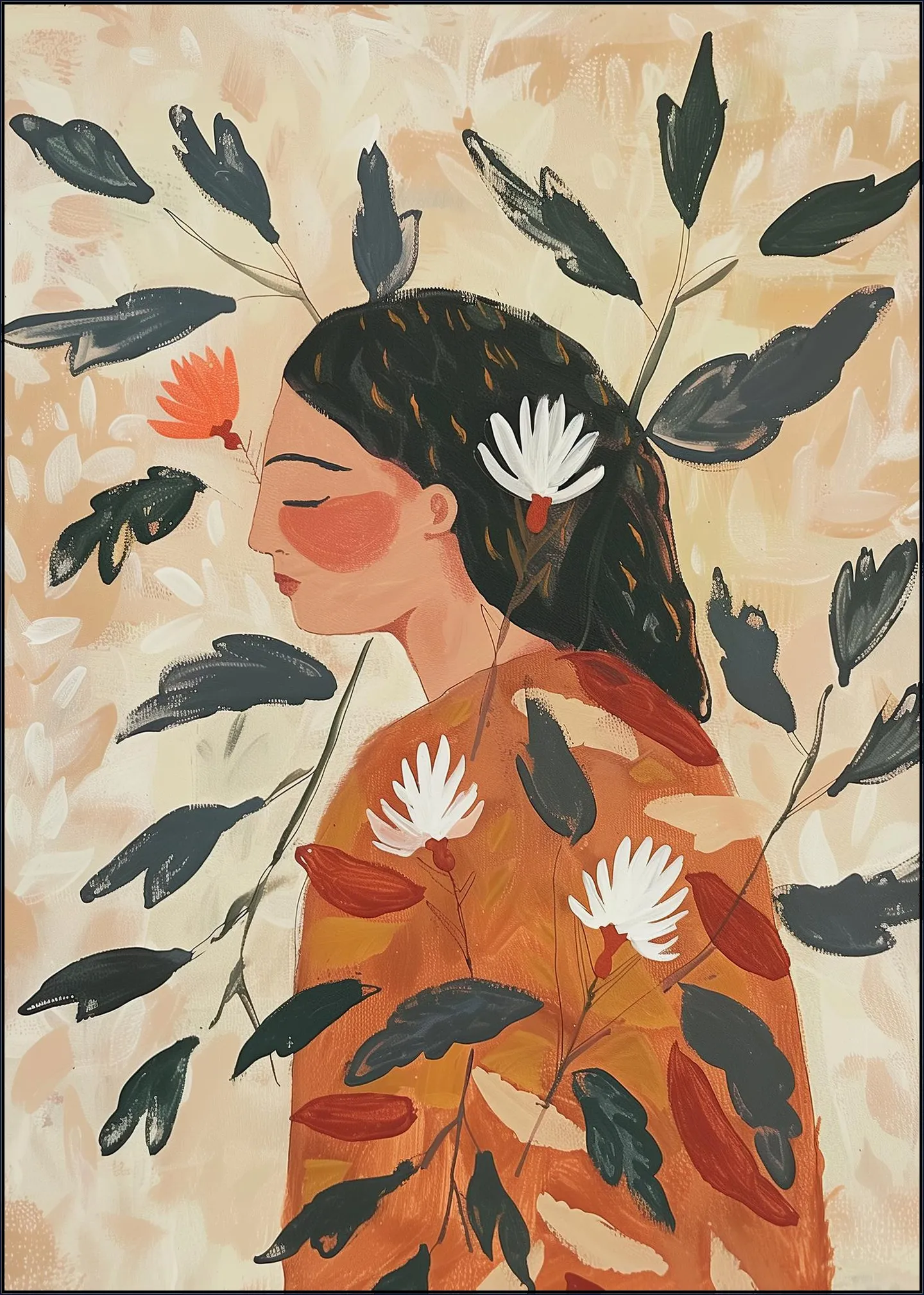 When Her Thoughts Took Root
