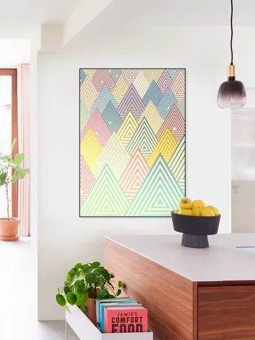 Pastel Mountains