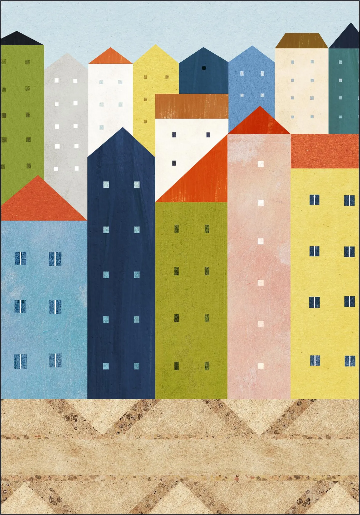 Colorful Houses - Old Town