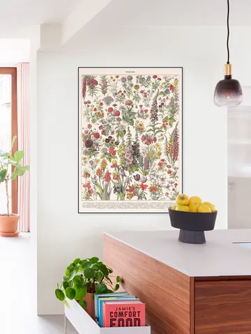 Fleurs Larousse print