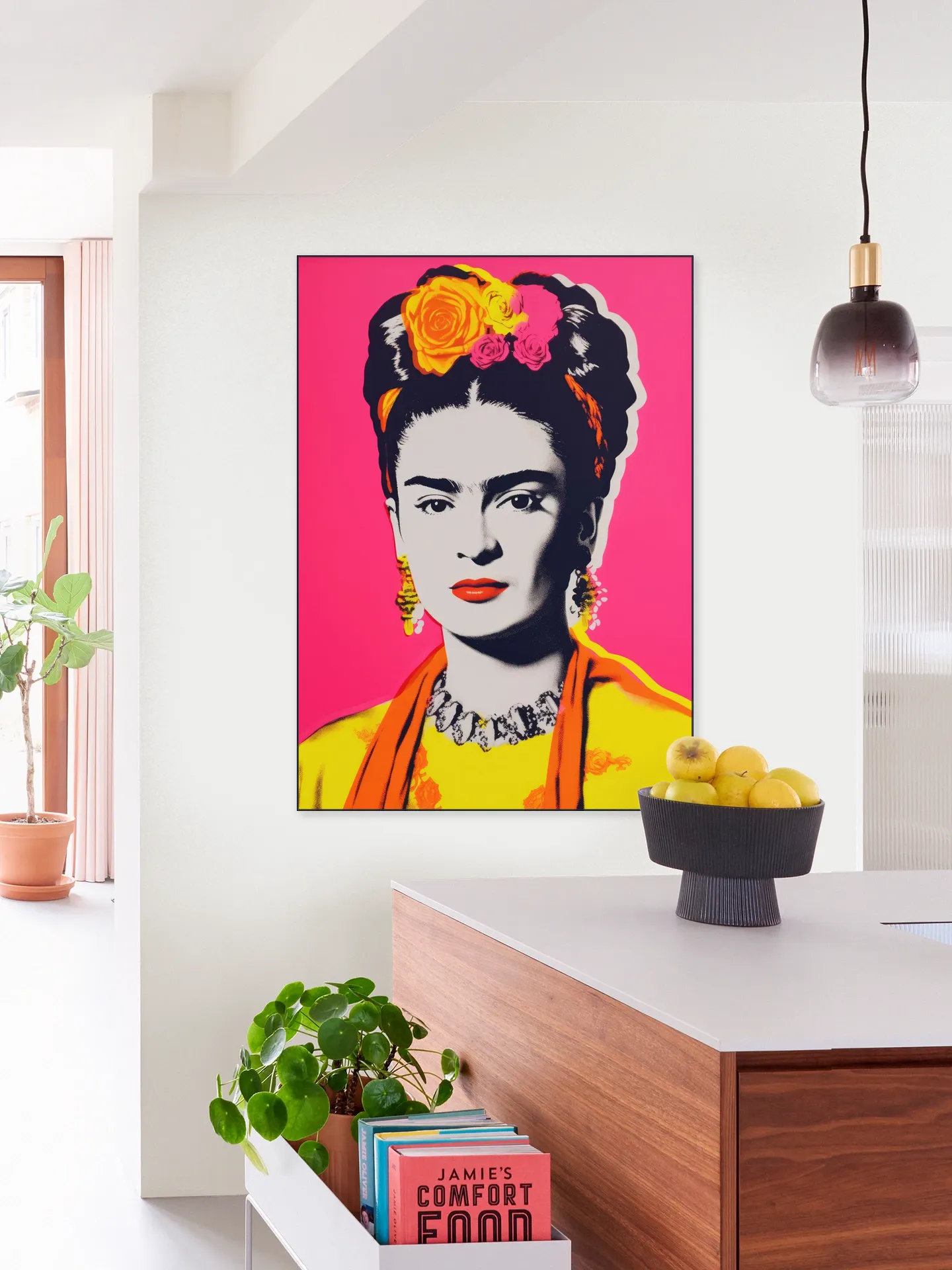 Vibrant Iconic Portrait