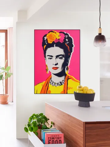 Vibrant Iconic Portrait