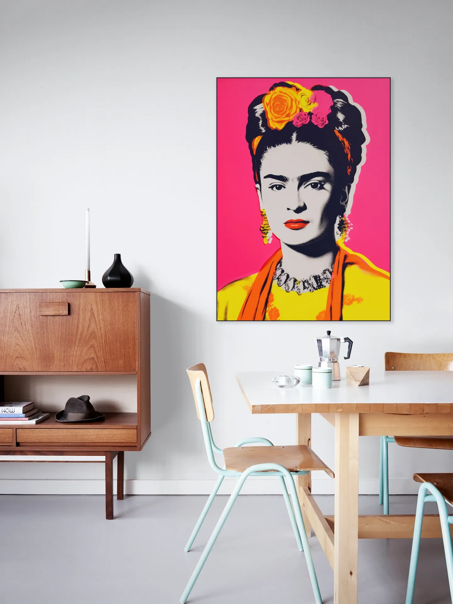 Vibrant Iconic Portrait