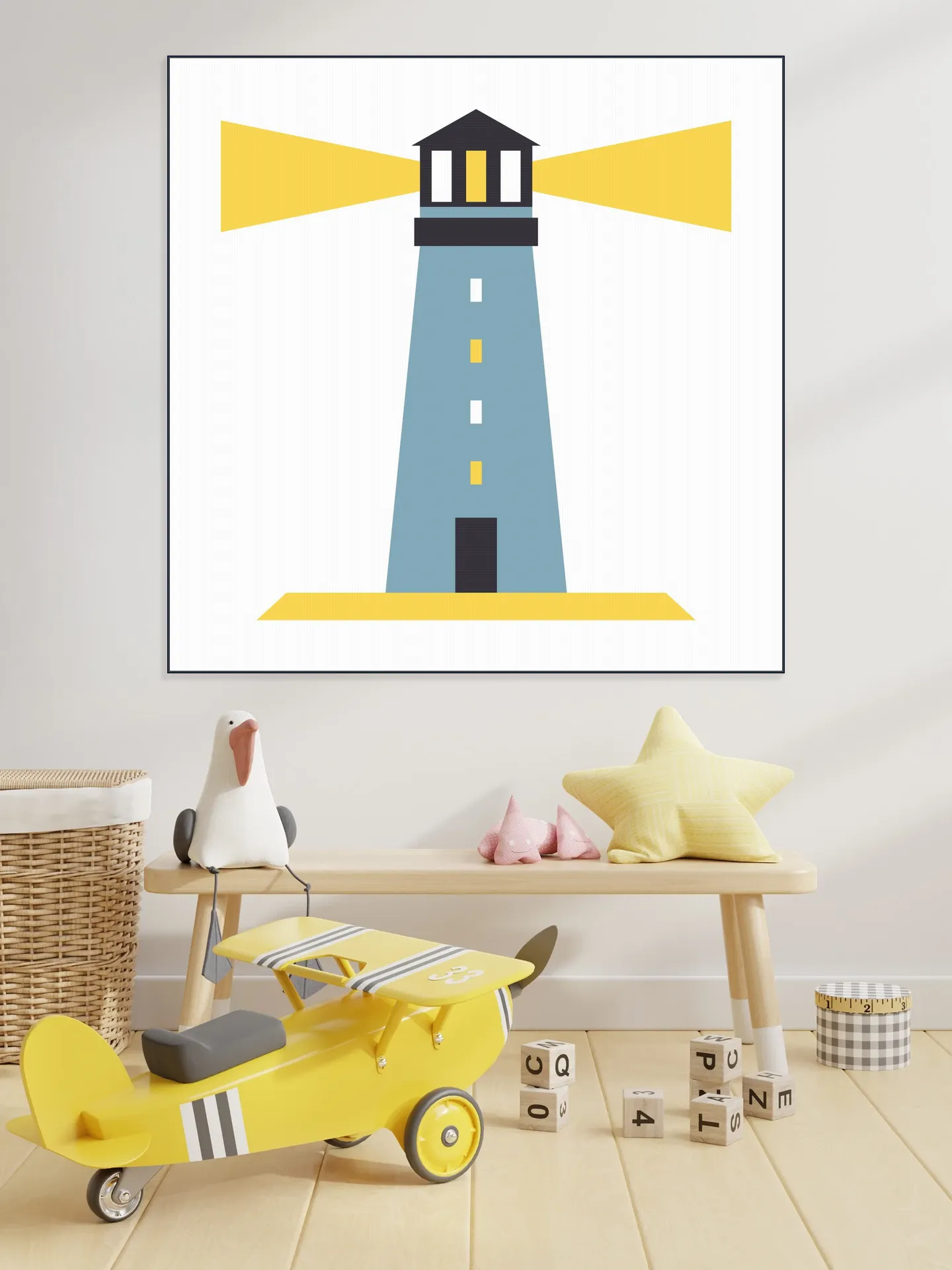 The Lighthouse - blue