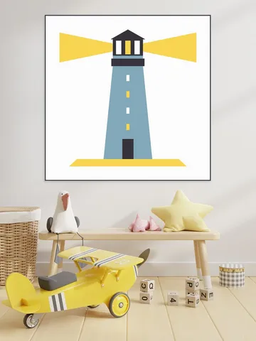 The Lighthouse - blue