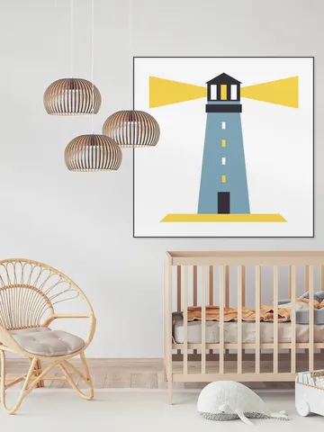 The Lighthouse - blue