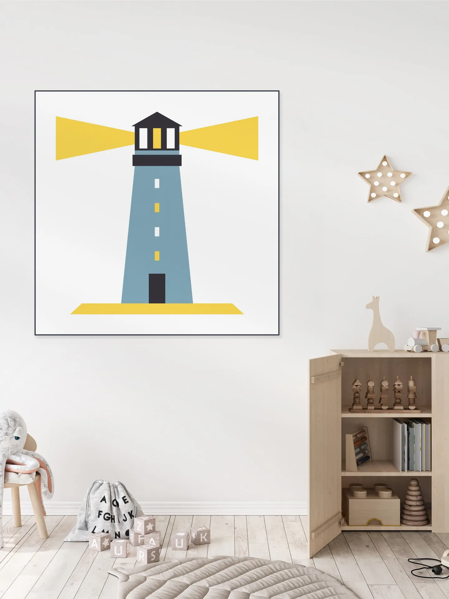 The Lighthouse - blue