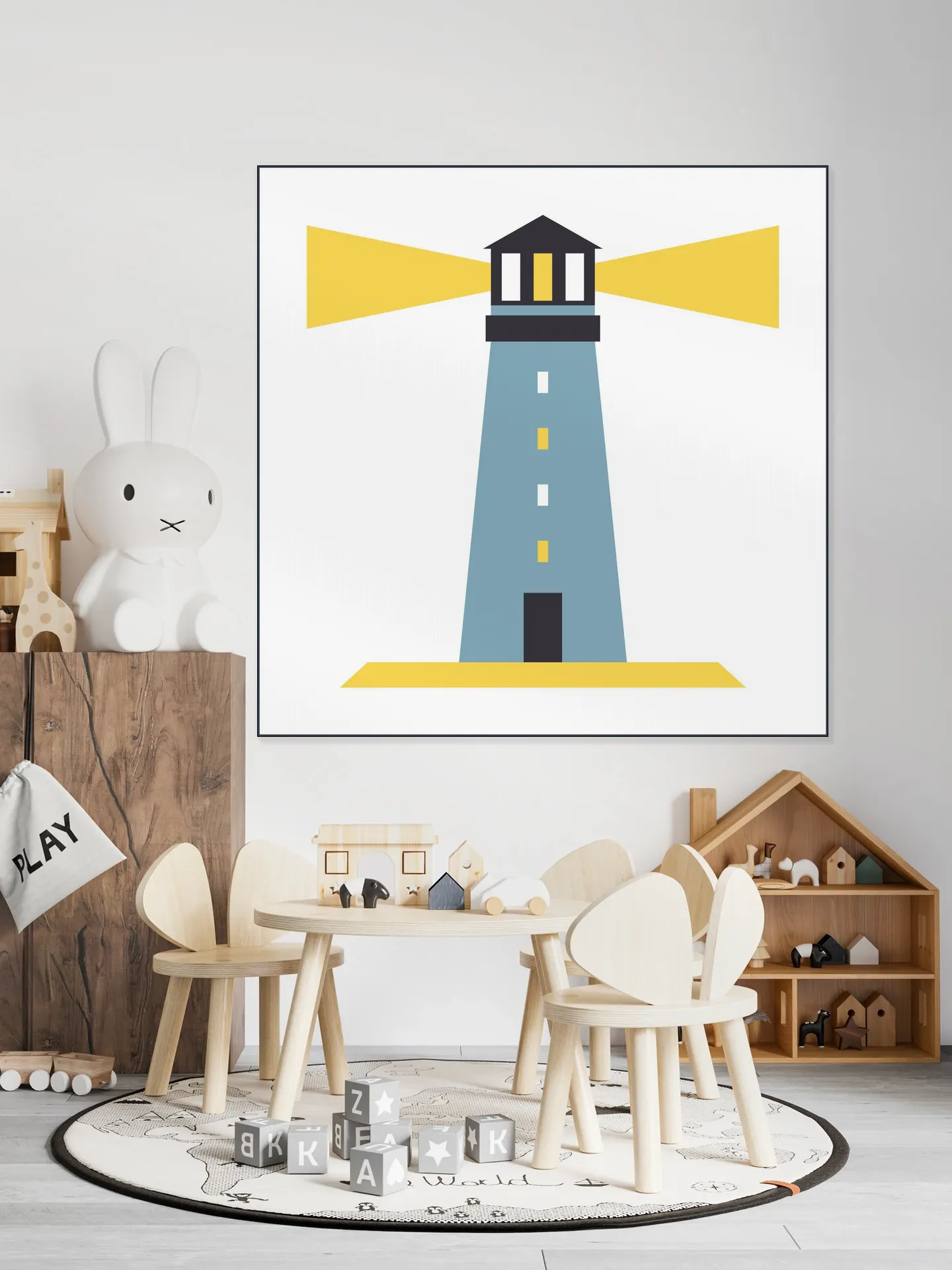 The Lighthouse - blue
