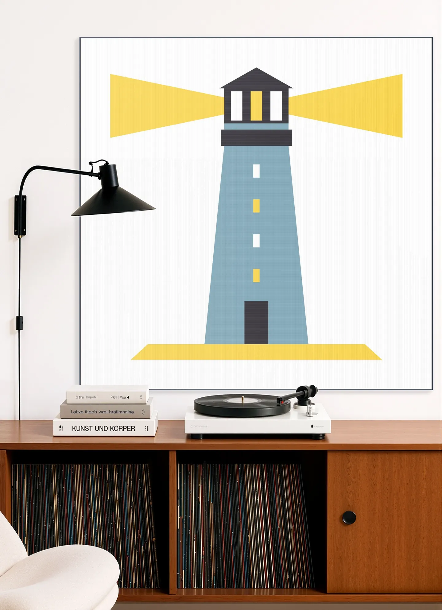 The Lighthouse - blue