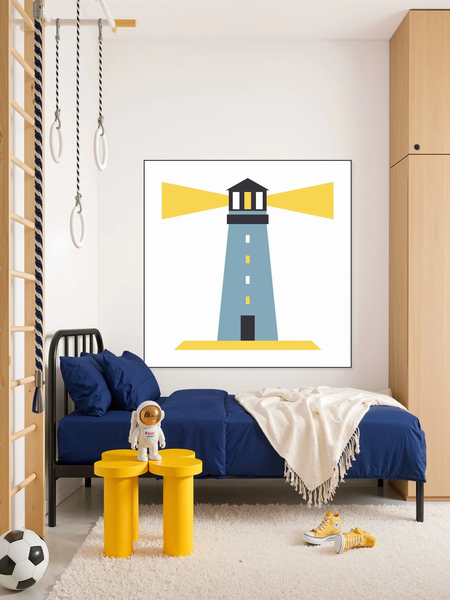 The Lighthouse - blue