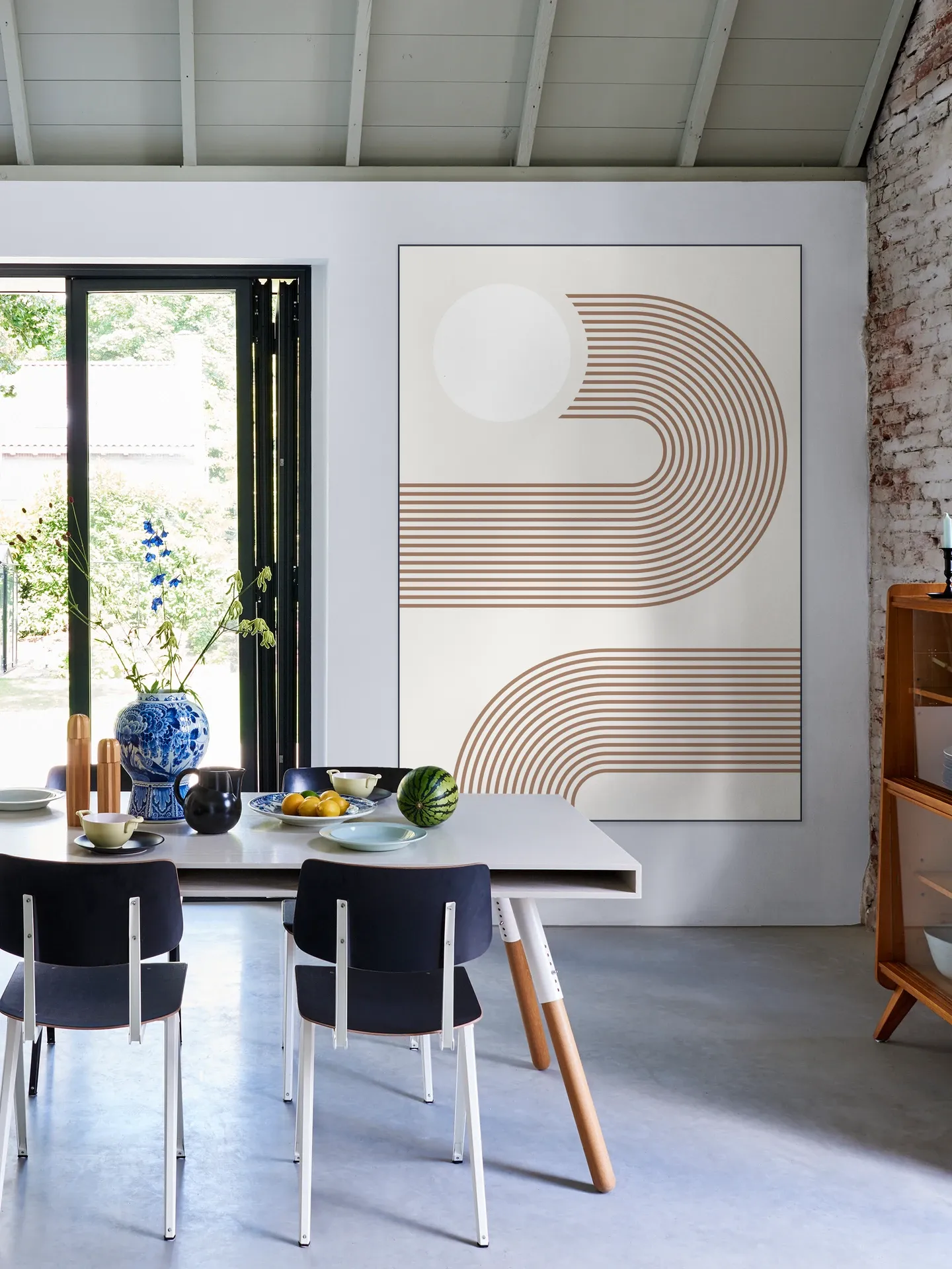 Beige Arc Poster No.2