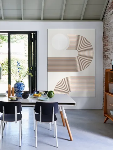 Beige Arc Poster No.2
