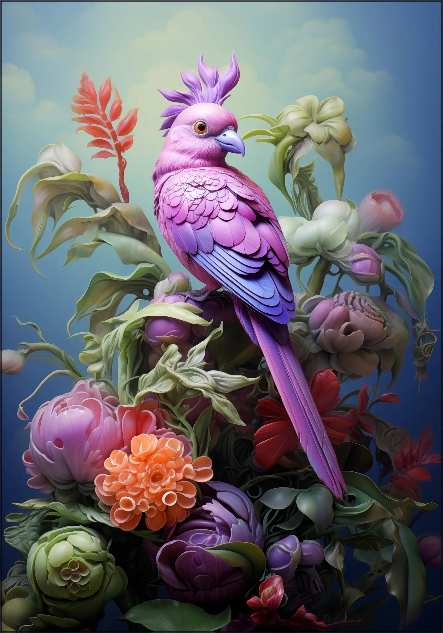 Purple Bird