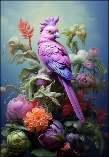 Purple Bird