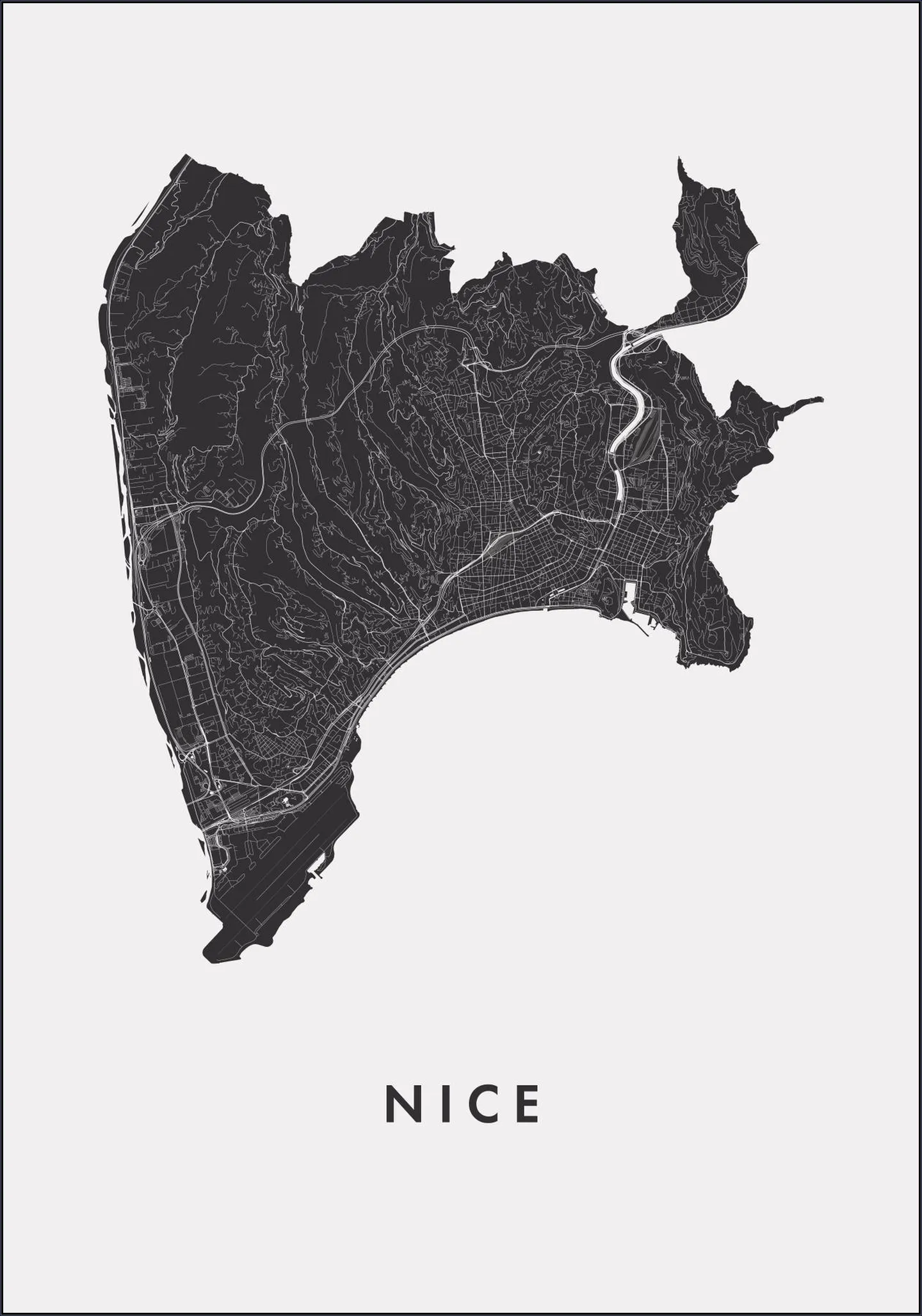 Nice City Map