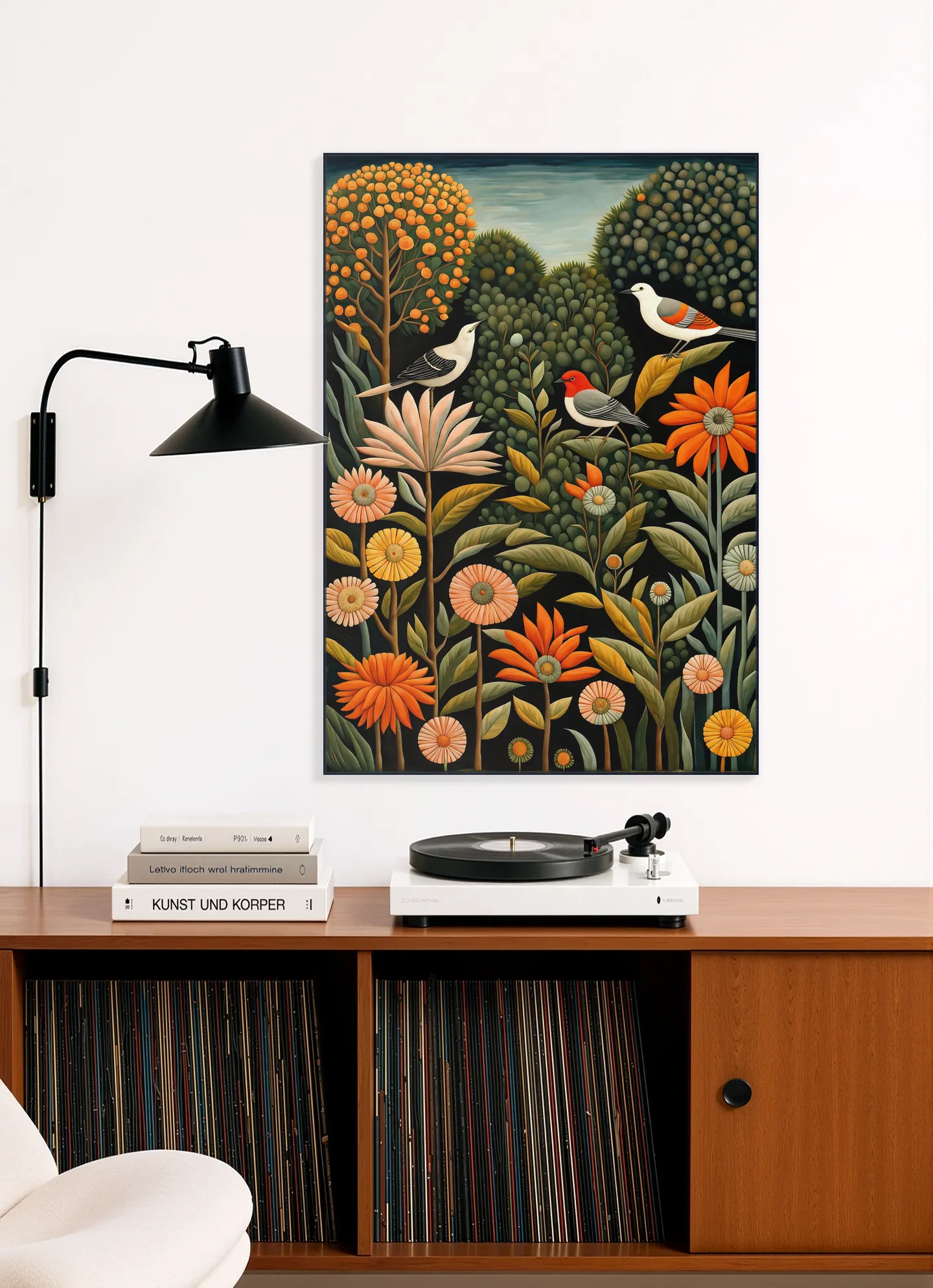 Feathered Florals