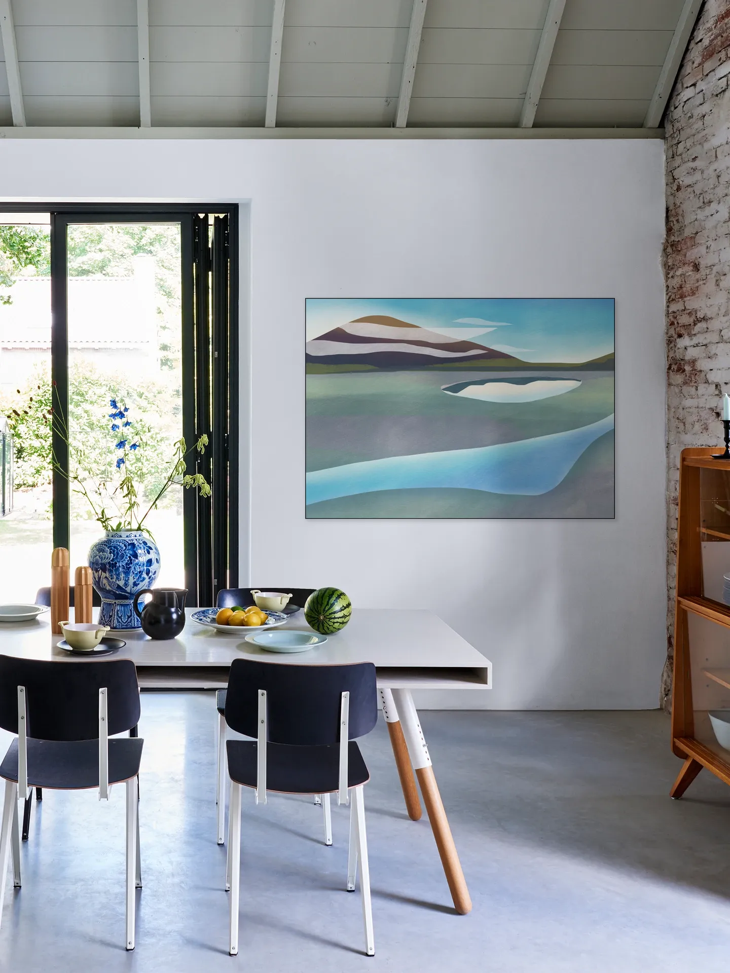 Serene Abstract Landscape