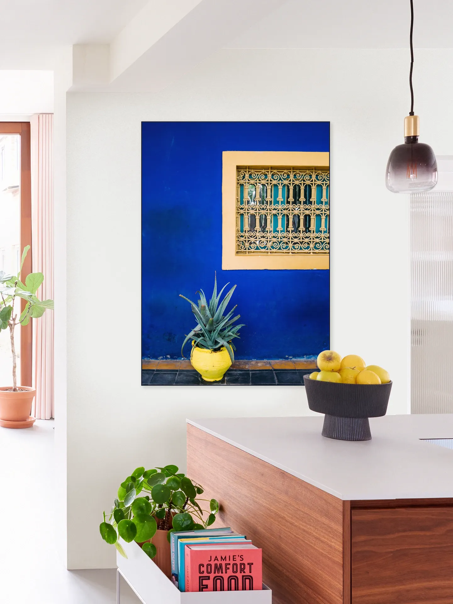 Yellow and Blue Agave