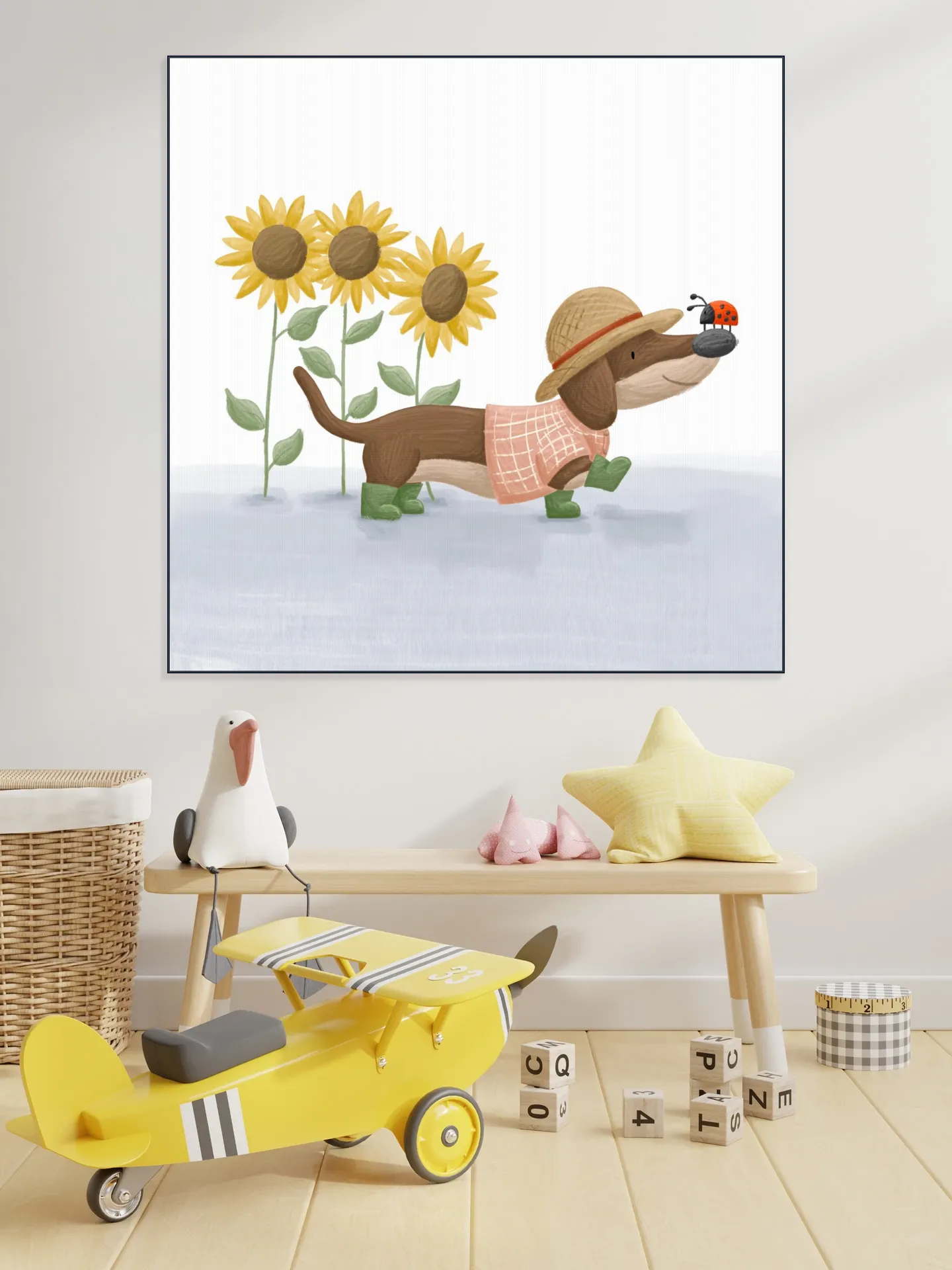 Sunflower Dachshund