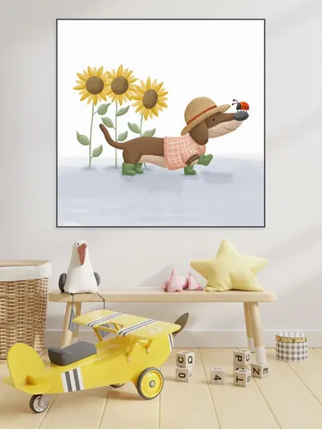 Sunflower Dachshund