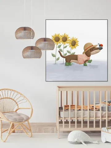 Sunflower Dachshund