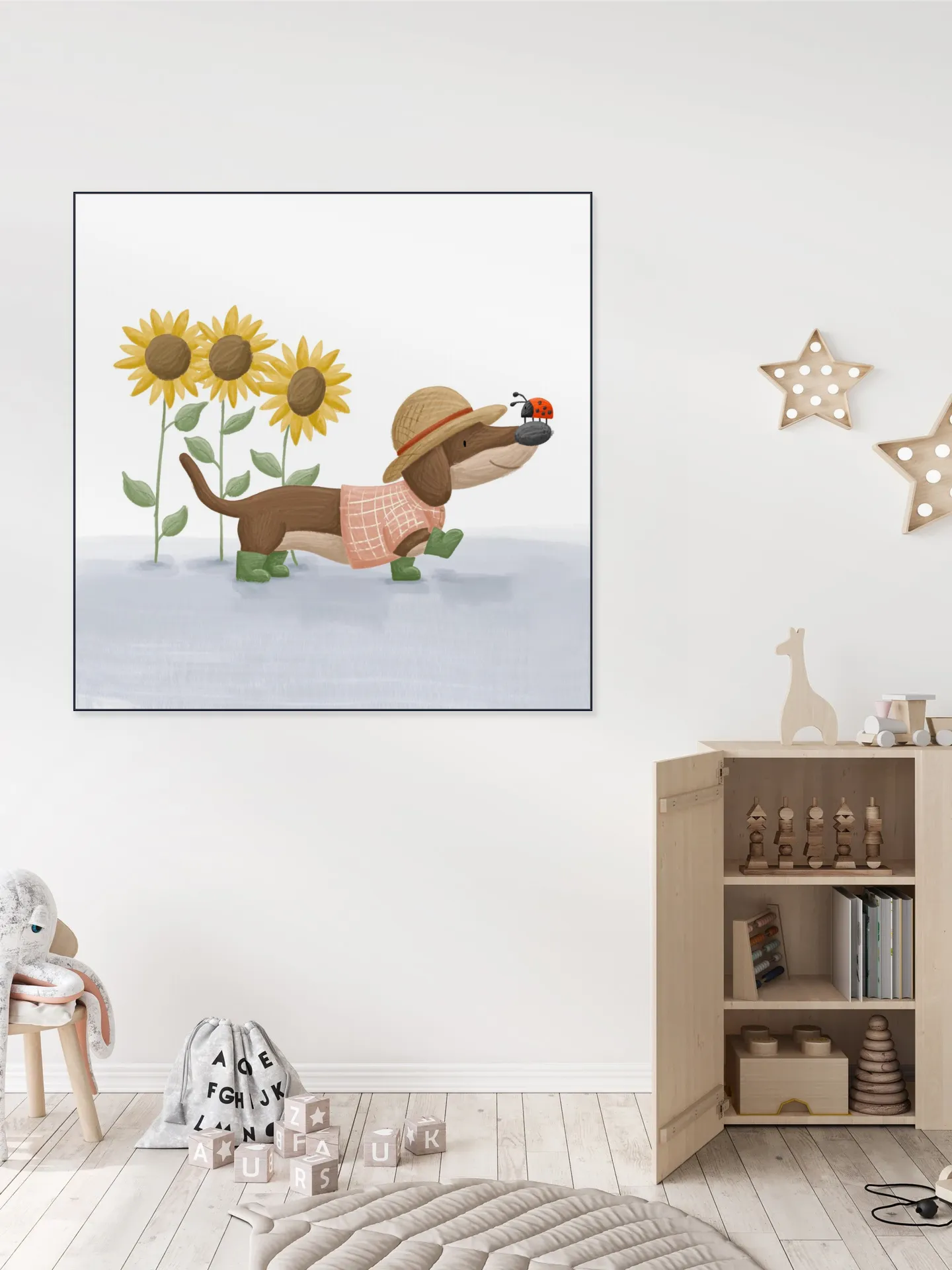 Sunflower Dachshund