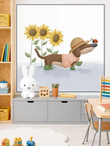 Sunflower Dachshund