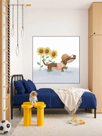 Sunflower Dachshund