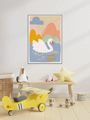 Swan in Lake