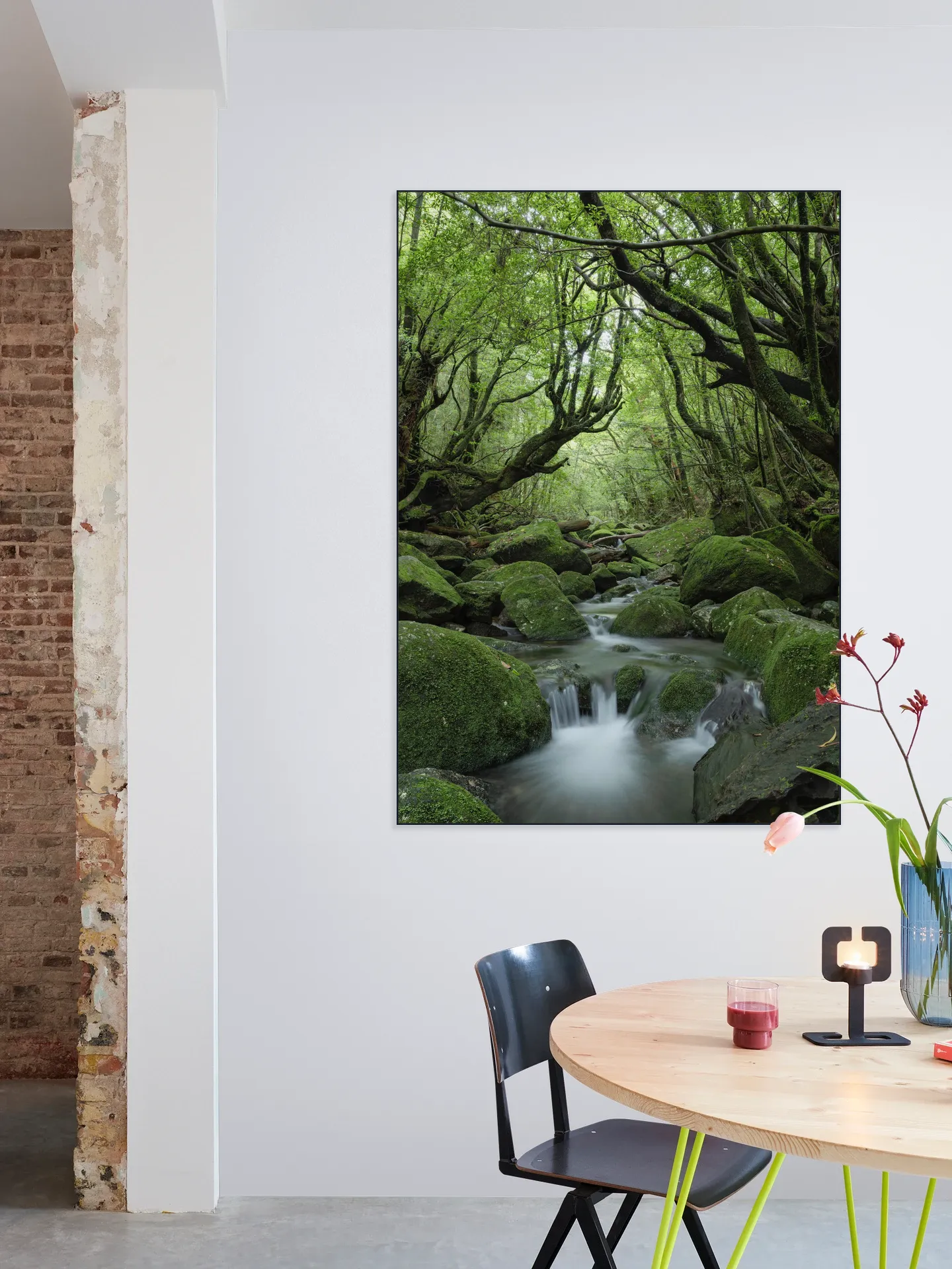 Mystical moss forest