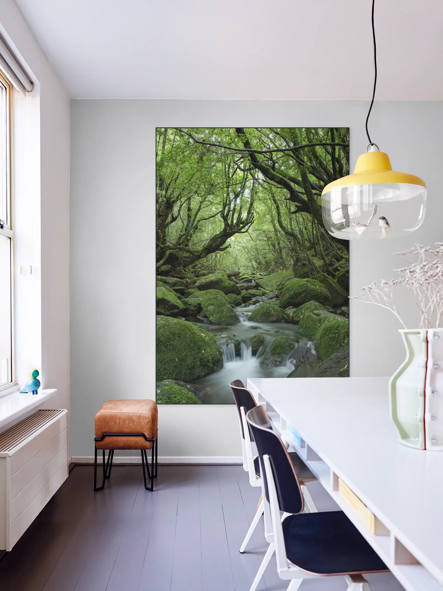 Mystical moss forest