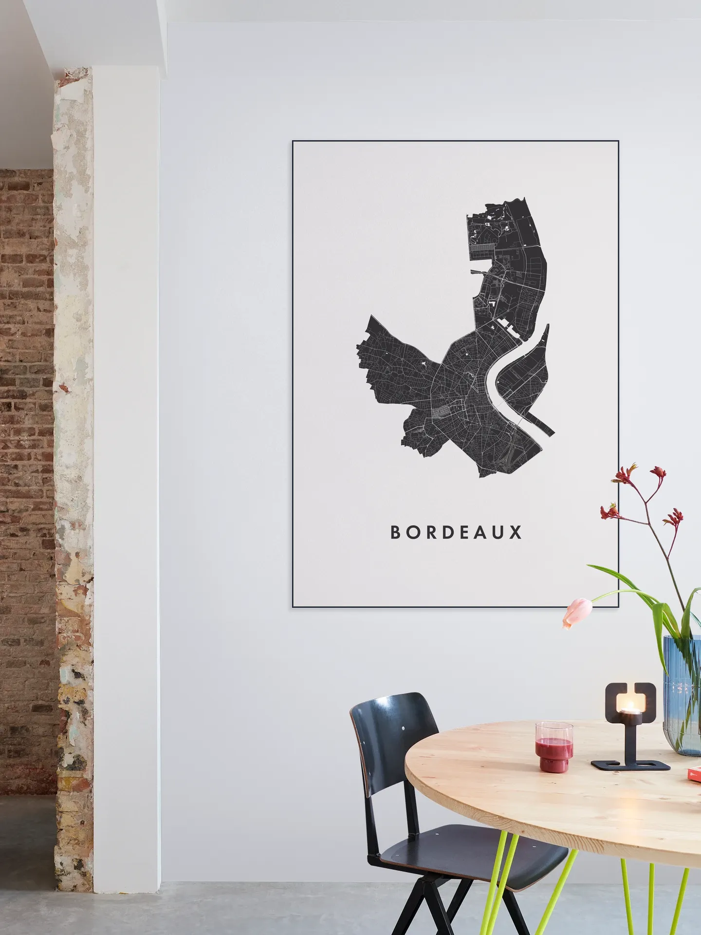 Bordeaux City Map