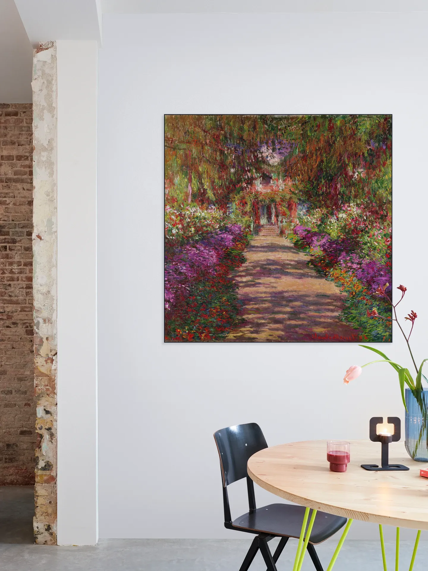 A Pathway in Monet's Garden 