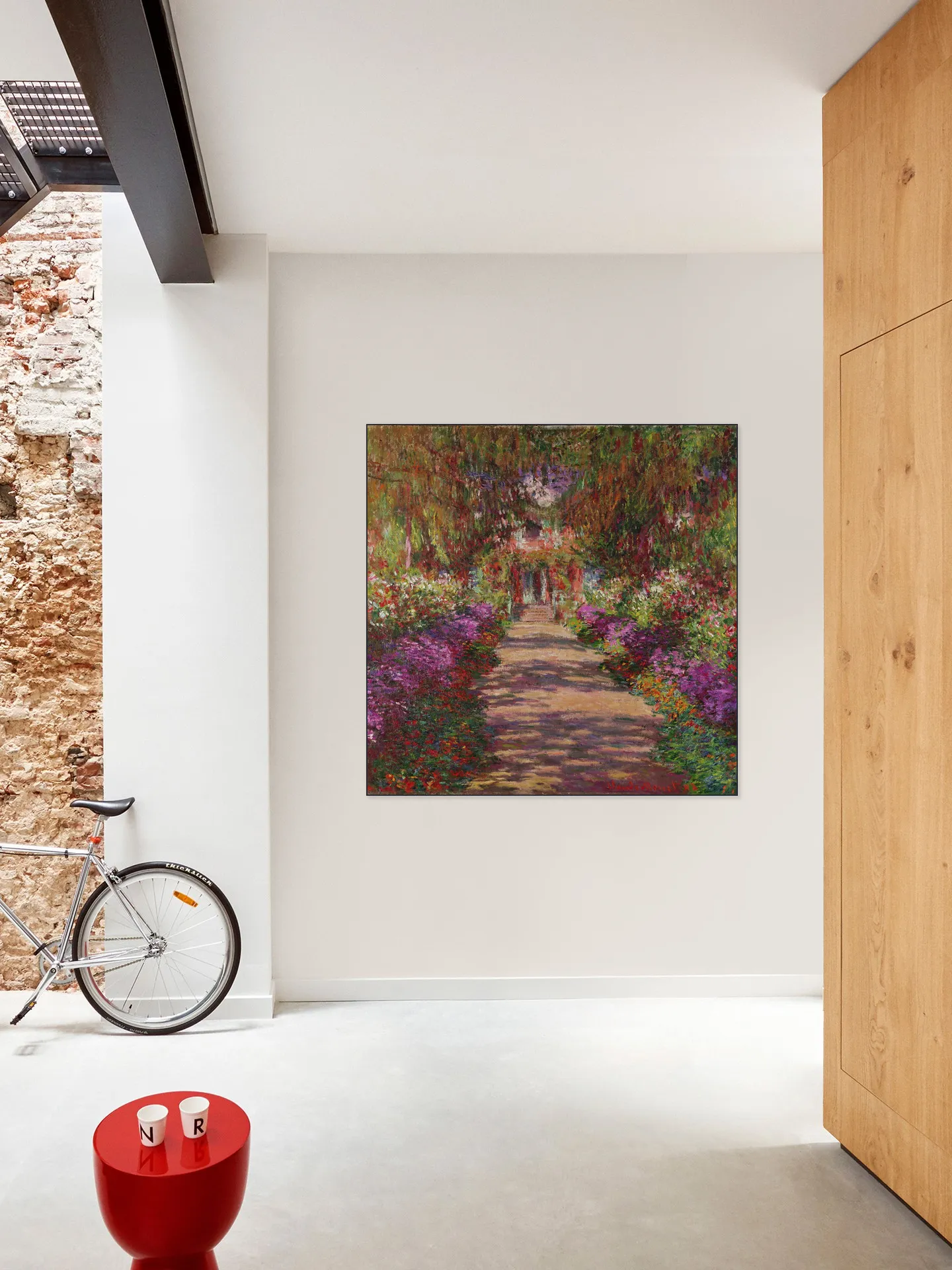 A Pathway in Monet's Garden 