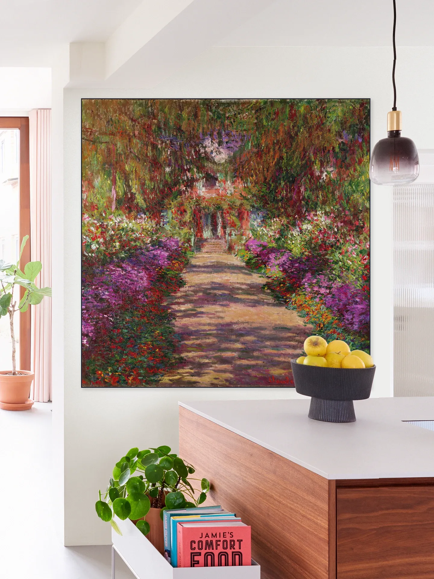 A Pathway in Monet's Garden 