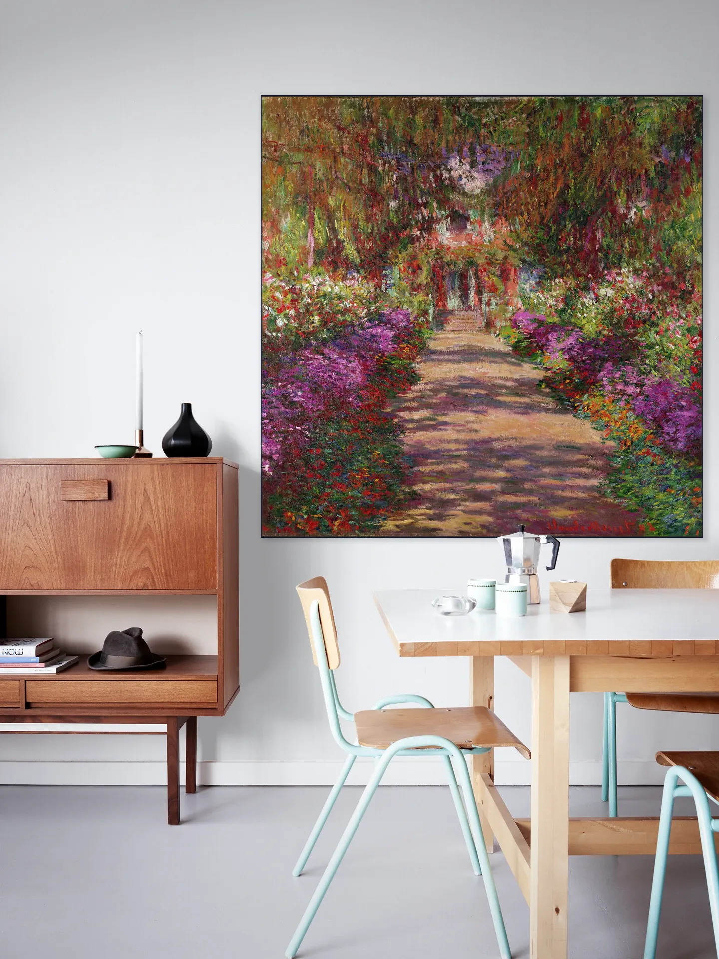 A Pathway in Monet's Garden 