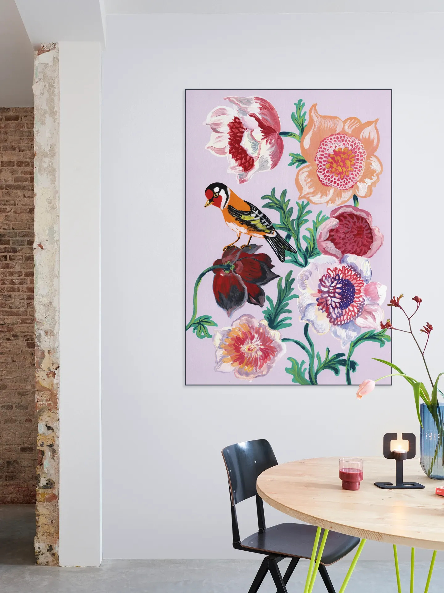 L’Oiseau et les Anémones