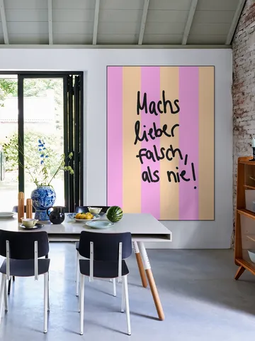 Machs Lieber Falsch Als Nie