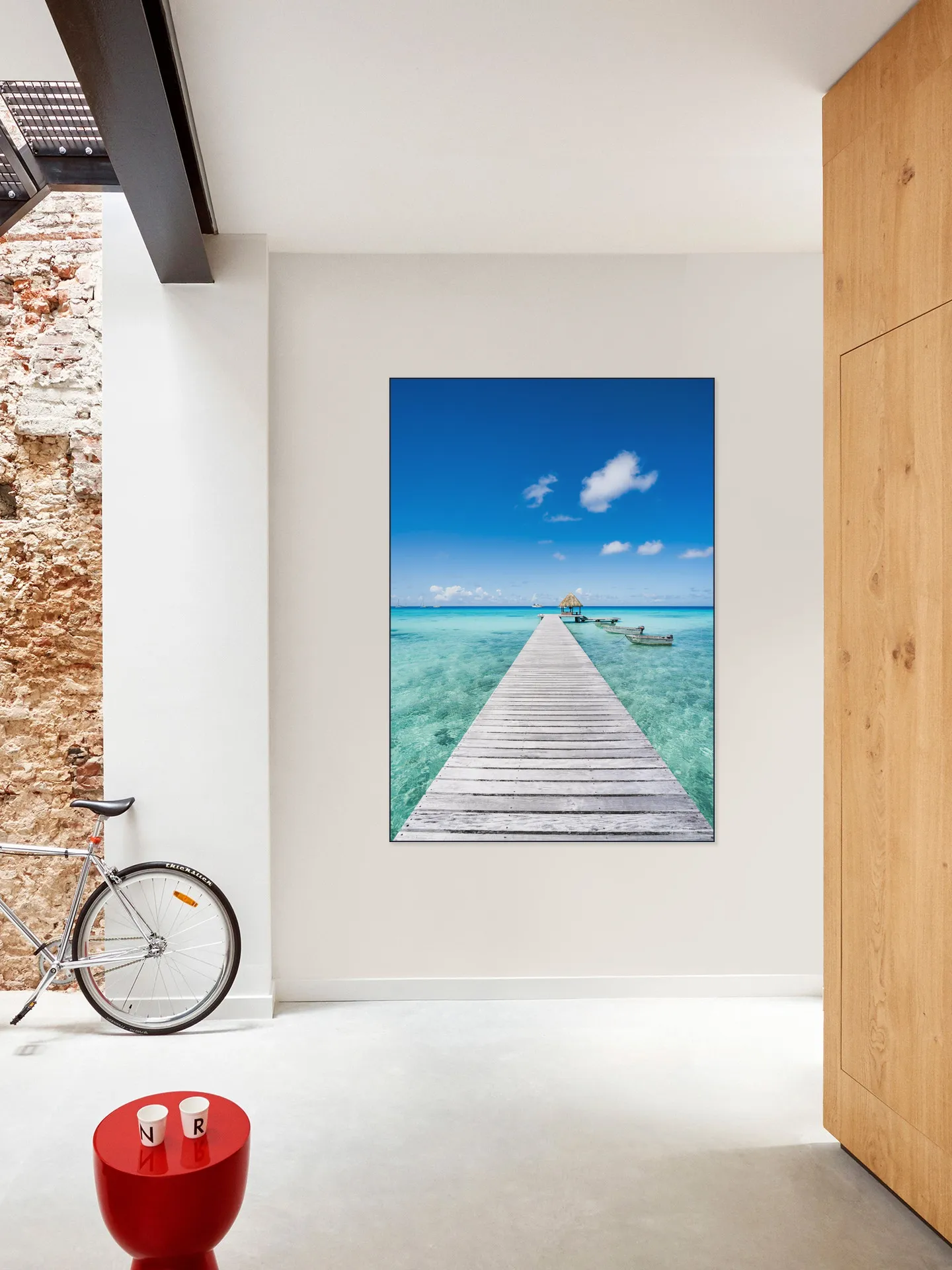 Wooden Pier - French Polynesia