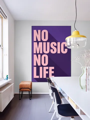 No Music No Life - Pink
